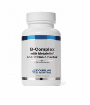 B-Complex w / Metafolin and Intrinsic Factor - 60 veg caps - Douglas Labs