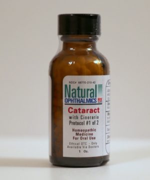 Cataract with Cineraria Pellets 1 oz  - Natural Ophthalmics, Inc