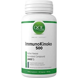 ImmunoKinoko AHCC 500 mg 90 vcaps - Quality of Life Labs
