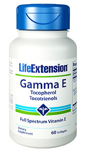 Gamma E Tocopherol/Tocotrienols - 60 softgels - Life Extension