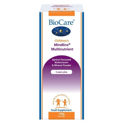 Children's Mindlinx Multinutrient Powder 150g - BioCare