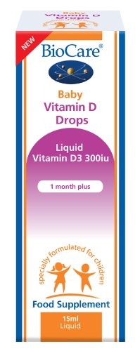 Baby Vitamin D Drops 15ml - BioCare