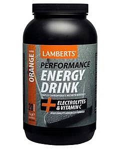 Energy Drink, Refreshing Orange Flavour, 1000 g - Lamberts