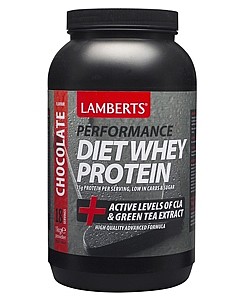 Diet Whey Protein Chocolate, 1 kg - Lamberts