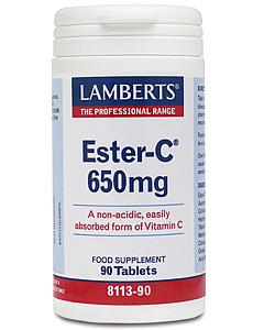 Ester-C® 650mg, 90 tabs - Lamberts
