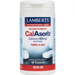 CalAsorb® - Calcium (citrate) 800mg, 60 tabs - Lamberts