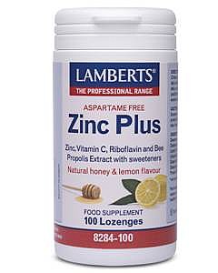 Zinc Plus Lozenges, 100 Lozenges - Lamberts