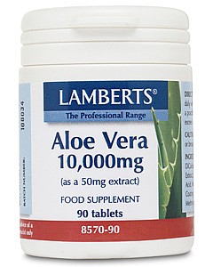 Aloe Vera 10,000mg 90 Tabs - Lamberts