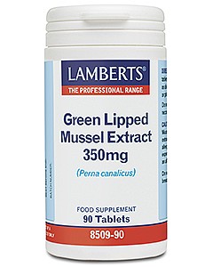 Green Lipped Mussel Extract 350mg 90 Tabs - Lamberts