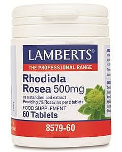 Rhodiola Rosea 500mg, 60 Tabs - Lamberts