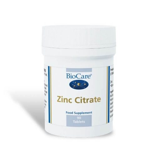 Zinc Citrate- 90 Tablets - Biocare