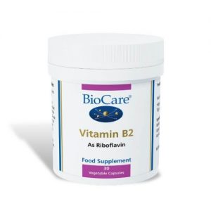 Vitamin B2- 30 Veg Capsules - Biocare