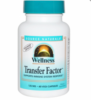 Wellness Transfer Factor- 125 mg- 60 Veggie Caps - Source Naturals