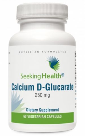 Calcium D-Glucarate - 250 mg - 60 Vegetarian Capsules - Seeking Health