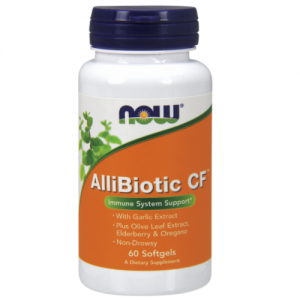 AlliBiotic CF, 60 Softgel - Now Foods