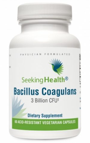 Bacillus Coagulans - 3 Billion CFU - 60 Acid-Resistant Veg Caps - Seeking Health
