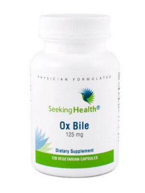 Ox Bile - 125 mg - 120 Capsules - Seeking Health
