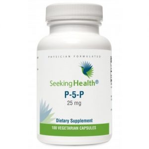 Pyridoxal 5-Phosphate (P5P) - 25 mg - 100 Vegetarian Capsules - Seeking Health