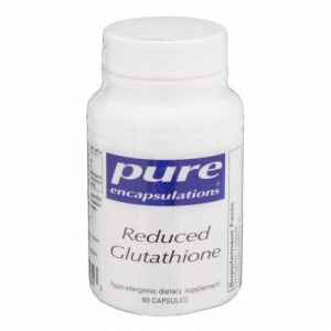 Reduced Glutathione, 100 mg 60 veg caps - Pure Encapsulations
