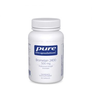 Bromelain 2400 - 500mg, 60 caps - Pure Encapsulations
