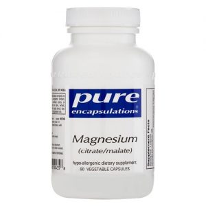 Magnesium (citrate/malate) 120 mg 90 vcaps - Pure Encapsulations