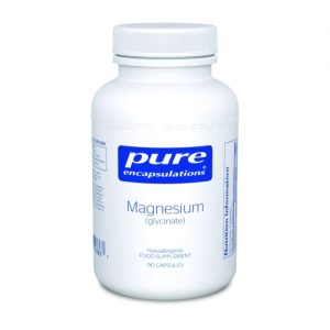 Magnesium (glycinate) 120mg 90 vcaps - Pure Encapsulations