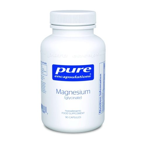 Magnesium (glycinate) 120mg 90 vcaps - Pure Encapsulations
