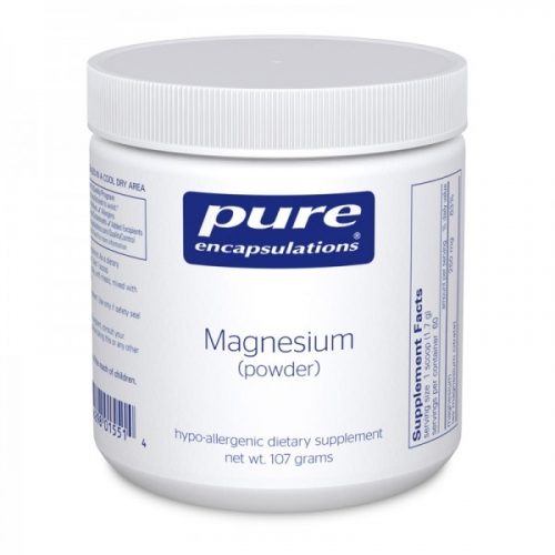 Magnesium Powder (citrate) 107g - Pure Encapsulations