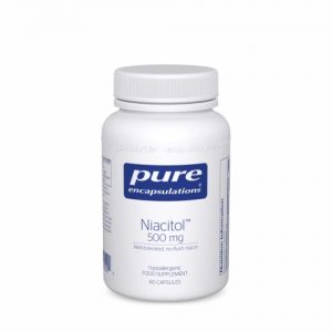 Niacitol (Flush-free Niacin) 500mg 60 vcaps - Pure Encapsulations