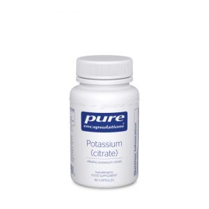Potassium (citrate) 200mg 90 vcaps - Pure Encapsulations