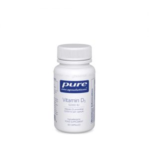 Vitamin D3 5000IU, 60 vcaps - Pure Encapsulations