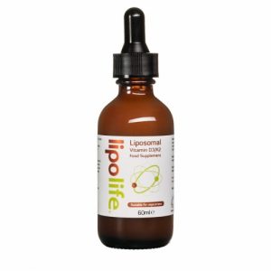 Liposomal Vitamin D3/K2 (MK-7) (Vegan) SF - 60 ml - Lipolife