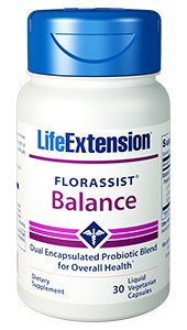 FLORASSIST® Balance, 30 liquid veg caps - Life Extension - SOI**