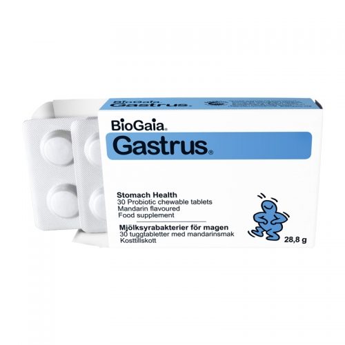 Gastrus 30 Probiotic Chewable Tablets - BioGaia