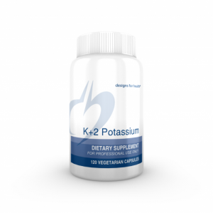 K+2 Potassium - 120 Vegetarian Capsules - Designs for Health