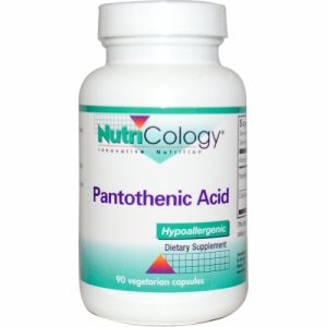 Pantothenic Acid 500 mg 90 caps - Nutricology / ARG