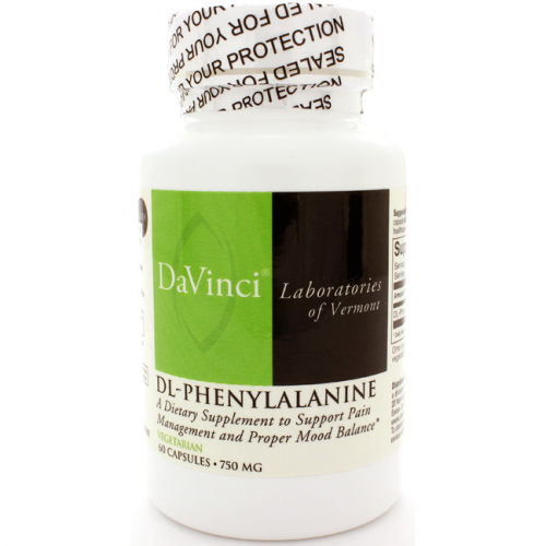 DL-Phenylalanine (DLPA) 750 mg 60 vcaps - DaVinci Labs
