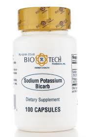 Sodium Potassium Bicarb 100 Caps - Bio-Tech