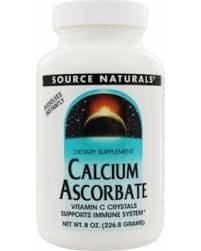 Calcium Ascorbate, 8 oz (226.8 g) - Source Naturals