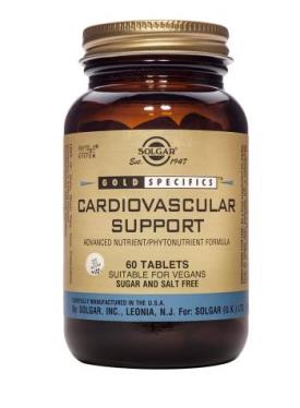 Cardiovascular Support Tablets Gold - 60 Caps - Solgar