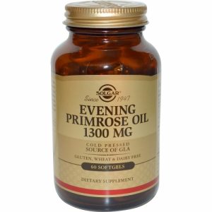 Evening Primrose Oil, 1300 mg, 60 Softgels - Solgar