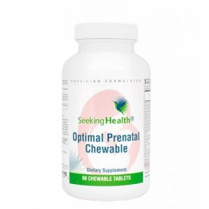 Optimal Prenatal Chewable 60 Tablets - Seeking Health