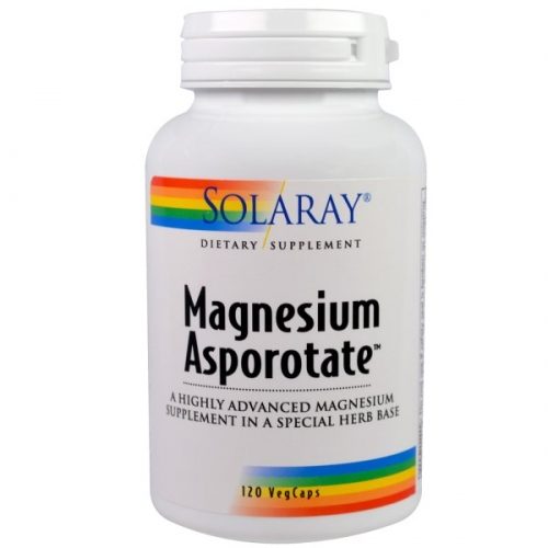 Magnesium Asporotate - 120 Veggie Caps - Solaray