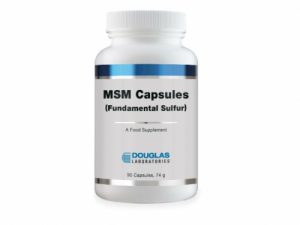 MSM (Fundamental Sulfur) 90 Capsules - Douglas Labs
