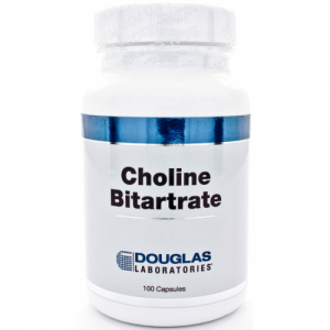 Choline Bitartrate 100 Caps - Douglas Labs
