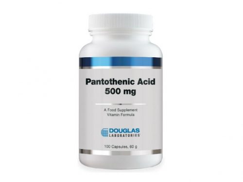 Pantothenic Acid 500 mg 100 Capsules - Douglas Labs