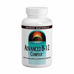 Advanced B-12 / B12 Complex, 5 mg, 60 Lozenges - Source Naturals