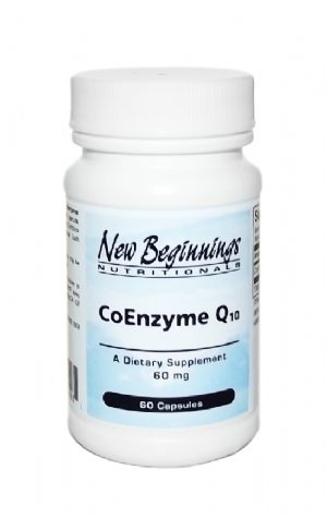 Coenzyme Q-10 , 60 mg - 60 caps - New Beginnings