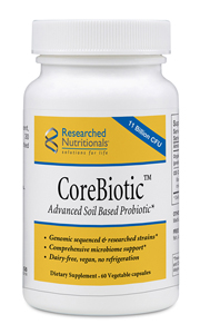 CoreBiotic™ Advanced Soil Based Probiotic, 60 Caps - Researched Nutritionals