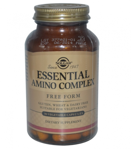 Essential Amino Complex, 90 Veggie Caps - Solgar